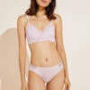 Eberjey Rosalia TENCEL™ Modal Bralette - Light Lilac -Fashion - Pajamas B1974 LTLIL F