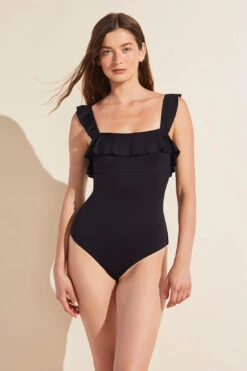 Eberjey Jane Smooth One-Piece - Black