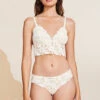 Eberjey Naya Bikini - Ivory 1 Eberjey Naya Bikini - Ivory -Fashion - Pajamas EBJ1932 A1912X IVORY F