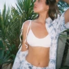 Eberjey Dylan Smooth Bikini Top - Ecru -Fashion - Pajamas Eberjey SummerEditorial23 323 3 3