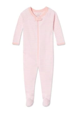 Lake Baby Sleeper In English Rose Stripe