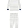 Lake Kids Long-Long Set In Olive Stripe -Fashion - Pajamas LAKE Fall2023 KidsPimaLL OliveStripe 1200x1800 8076868c 2279 4586 b630 e895fba26f43