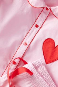 Lake Margot Pants Set In Primrose -Fashion - Pajamas LAKE Spring2023 AtlanticPacific FabricCloseup2