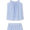 Lake Alice Shorts Set In Blue Seersucker -Fashion - Pajamas LAKE Summer2023 AliceSS BlueSeersucker 1200x1800 79540dab 4a60 4d6e 8a54 5b1c0b84031d