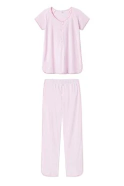 Lake Pima Maternity Short-Long Set In Lily