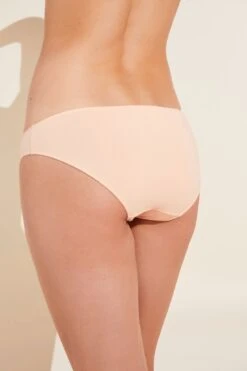 Eberjey Pima Stretch Cotton Bikini - Buff 7 Eberjey Pima Stretch Cotton Bikini - Buff -Fashion - Pajamas Low Res A2025X BUFF B