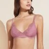 Eberjey Beatrix Bralette - Foxglove 1 Eberjey Beatrix Bralette - Foxglove -Fashion - Pajamas Low Res B1882 FOXGL F
