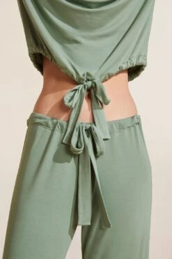 Eberjey Gisele TENCEL™ Modal Slouchy PJ Set - Mineral Green -Fashion - Pajamas Low Res EBJ1976 TZ1018LC MINGR S