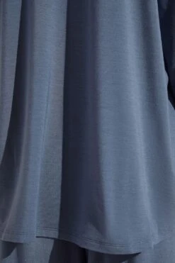 Eberjey Frida TENCEL™ Modal Long PJ Set - Coastal Blue/Ivory 9 Eberjey Frida TENCEL™ Modal Long PJ Set - Coastal Blue/Ivory -Fashion - Pajamas Low Res PJ2018 CSIV S