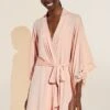Eberjey Naya TENCEL™ Modal Robe - Rose Cloud -Fashion - Pajamas Low Res R1912K ROSEC F