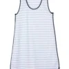 Lake Pima Tank Gown In Marine -Fashion - Pajamas MARINE TANK GOWN