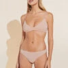Eberjey Pima Stretch Cotton Bralette - Buff 1 Eberjey Pima Stretch Cotton Bralette - Buff -Fashion - Pajamas MODEL F 1