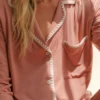 Eberjey Frida TENCEL™ Modal Long PJ Set - Old Rose/Ivory -Fashion - Pajamas MicrosoftTeams image 8 ec05adfb 037e 4390 8010 e1cb481ed9c9
