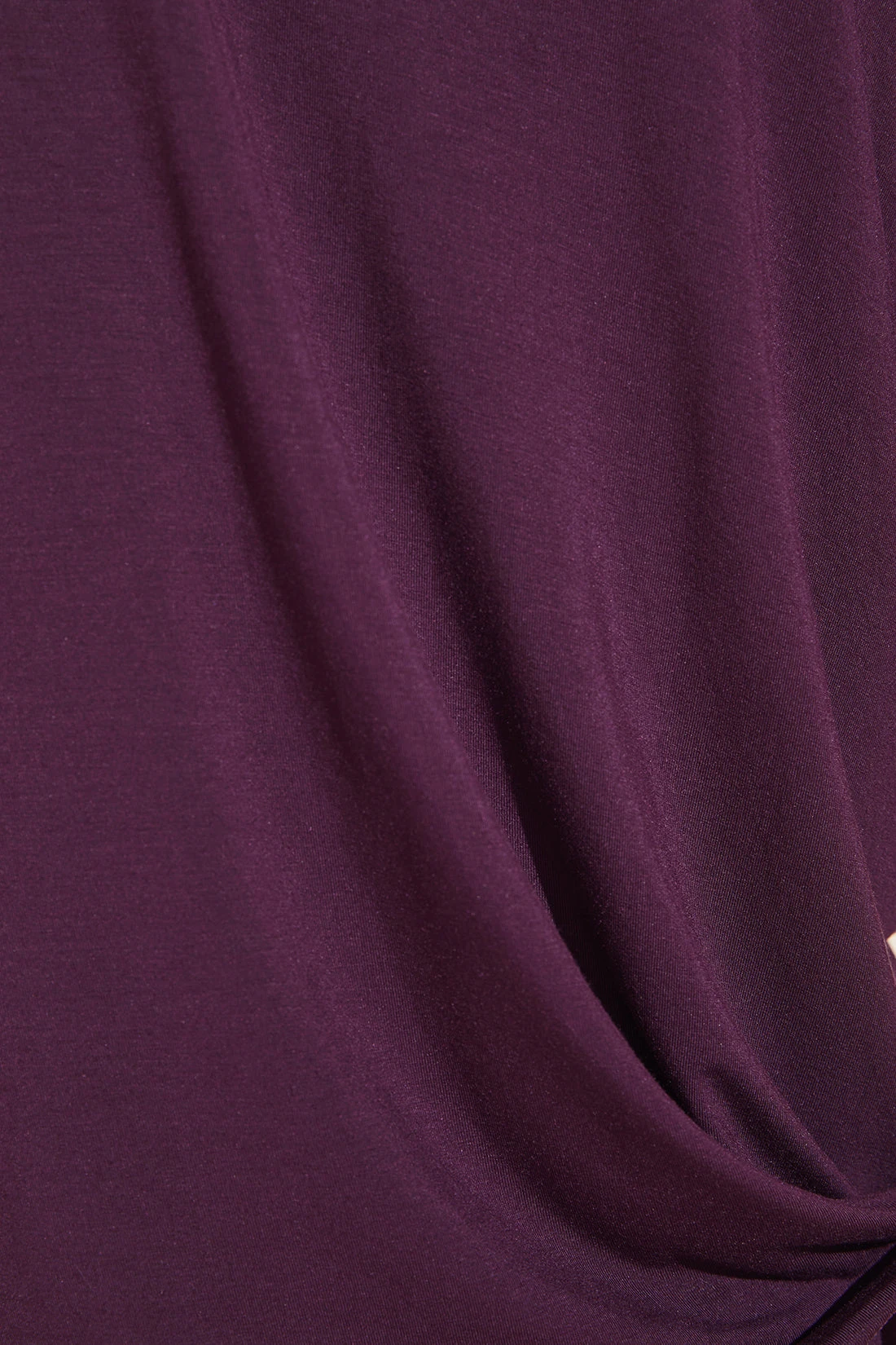 Eberjey Gisele TENCEL™ Modal Relaxed Short PJ Set - Plum/Ivory 5 Eberjey Gisele TENCEL™ Modal Relaxed Short PJ Set - Plum/Ivory - Image 3