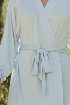 Lake DreamKnit Robe In Agapanthus -Fashion - Pajamas Provence 42