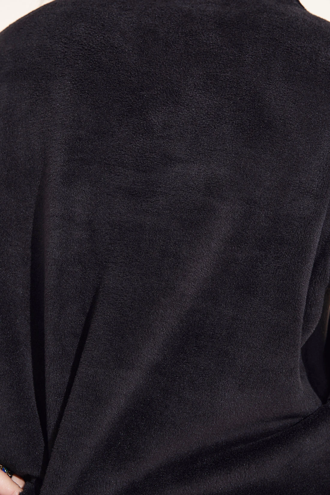 Eberjey Reversible Plush Funnel Neck Top - Kelp/Black 6 Eberjey Reversible Plush Funnel Neck Top - Kelp/Black - Image 4