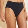 Eberjey Pima Stretch Cotton Highwaist Brief - Black -Fashion - Pajamas UB2025H BLACK F