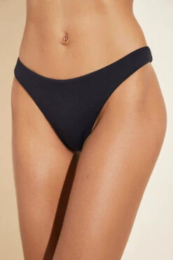 Eberjey Dree Smooth Bikini Bottom - Black