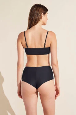 Eberjey Summer Smooth Bikini Top - Black -Fashion - Pajamas W1450SU BLACK B