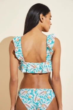 Eberjey Jane Printed Textured Bikini Top - Ocean Bay/Multi 7 Eberjey Jane Printed Textured Bikini Top - Ocean Bay/Multi -Fashion - Pajamas W2012JA MULTI B