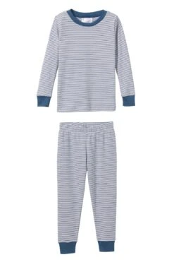 Lake Kids Long-Long Set In Classic Navy