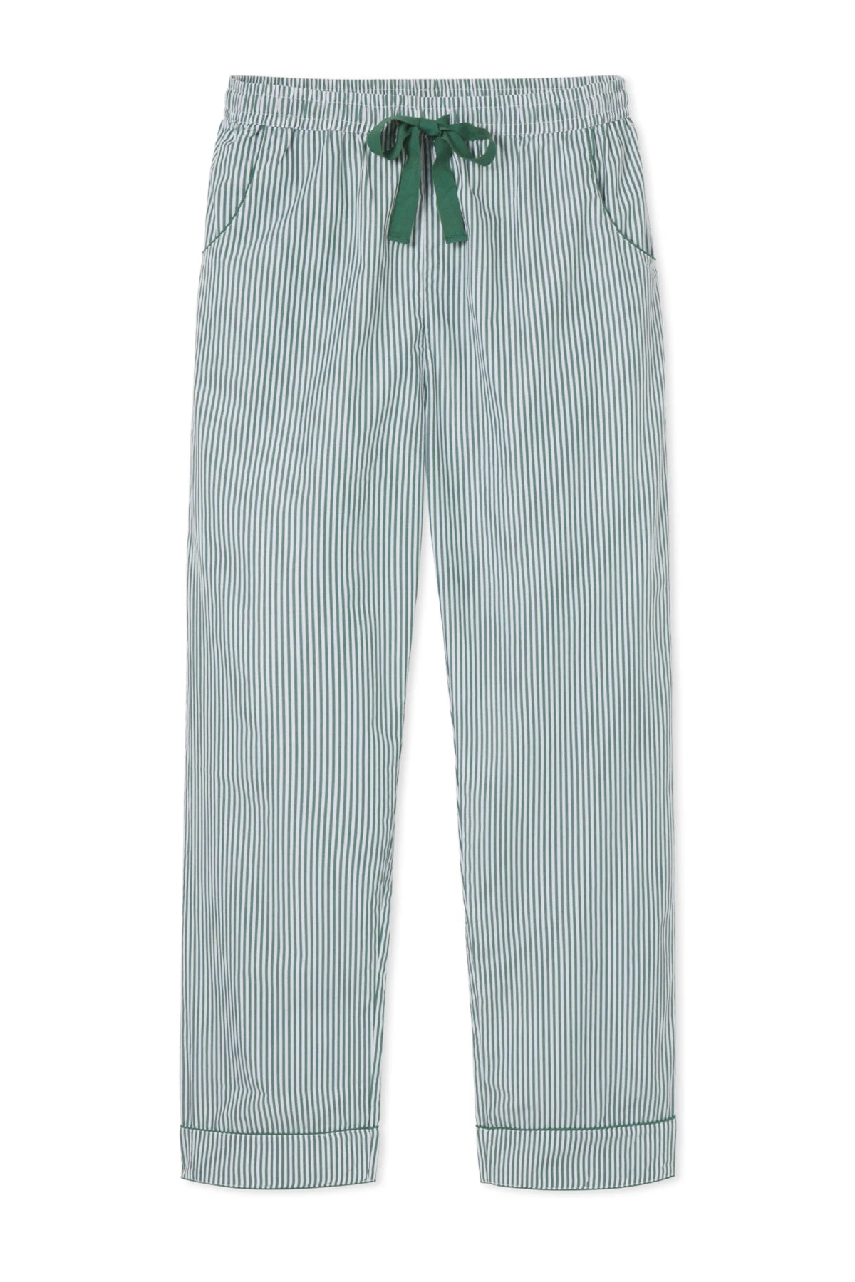Lake Men's Poplin Pajama Pants In Evergreen 3 Lake Men's Poplin Pajama Pants In Evergreen
