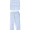 Lake Pima Tank-Long Set In Hydrangea -Fashion - Pajamas hydrangea TL new