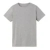 Lake Men's Short Sleeve Bamboo Tee In Heather Gray