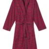 Lake Men's Flannel Robe In Red Tartan -Fashion - Pajamas mens tartan 1200x1800 6f27b27f 5b29 476a 946b 4f399170f35e
