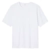 Lake Men's Short Sleeve Pima Tee In White 2 Lake Men's Short Sleeve Pima Tee In White -Fashion - Pajamas mens white tee