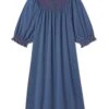 Lake Pima Smocked Nightgown In Navy 2 Lake Pima Smocked Nightgown In Navy -Fashion - Pajamas navy smocked nightgown 1200x1800 17a03f04 5e14 40ac 89fc 00191fd552d3