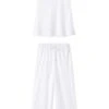 Lake Pointelle Pajama Pants Set In White -Fashion - Pajamas white pointelle 1200x1800 cd576e8e 83be 4562 8a24 0e2f207830e0